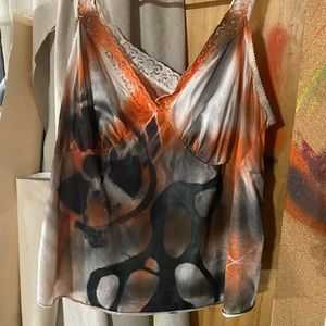 Upcyled nuclear slip top